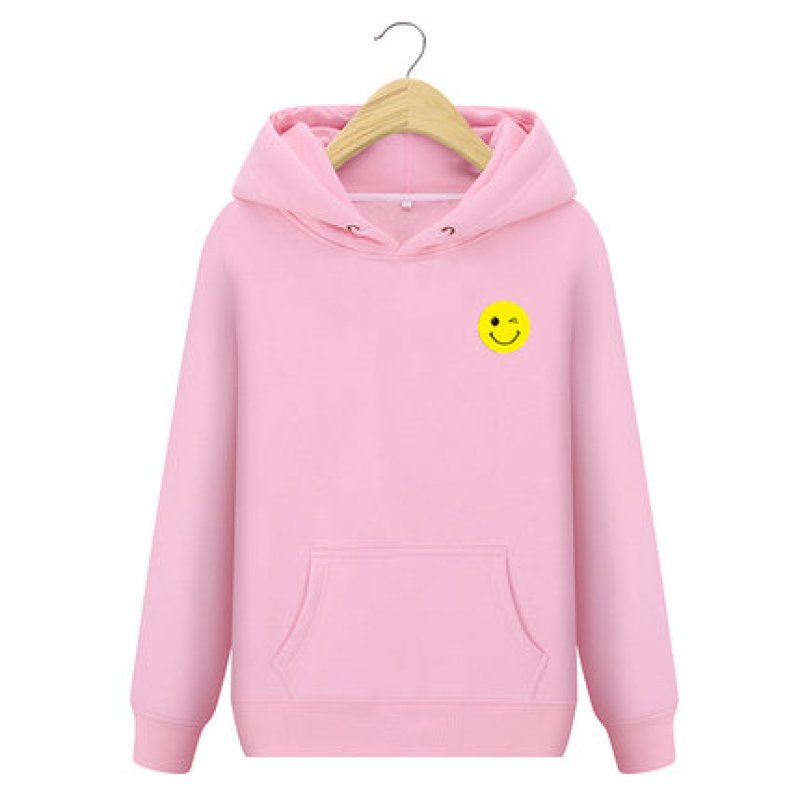 画像2: Men's Smile Hoodie Hoodie Sweatshirt　スマイル　ニコニコマークプリントフーディパーカー　スエット　男女兼用　 (2)