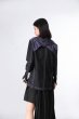 画像6: Woman's structure Department cut back  loose Oversize jacket　ラペルブラックジャケット　コート　 (6)