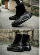 画像9:  Men's leather high cut boots sneakers　レザーハイカットブーツ　スニーカー シューズ (9)