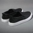 画像5: Men's Flat Leather Slip-on Sneakers　レザーフラットスリッポン　スニーカー (5)