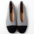 画像7: women's  square head shallow knit ethnic style flat shoes ballet loafers shoes ニットエスニック風フラットシューズバレエシューズパンプス 　ローファー (7)