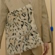 画像6:  woman original design clutch bag dual-use backpack leopard crossbody bag shoulder bagレオパード豹柄ファークラッチトート　ショルダー3WAYバック (6)