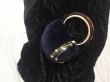 画像10:  woman’s Otter fur Imported water ring hand bucket bag リアルオッターファーリングハンドル2トンカラーバケットトートバック (10)