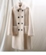 画像9: Women's sheep sheared fur  long coat jacketシープスキンシアドシンプルロングコート (9)