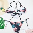 画像5: Bandage Bikini Set Push-Up Brazilian Print Swimwearブラジリアンプリントビキニ　スウィムスーツ水着 (5)