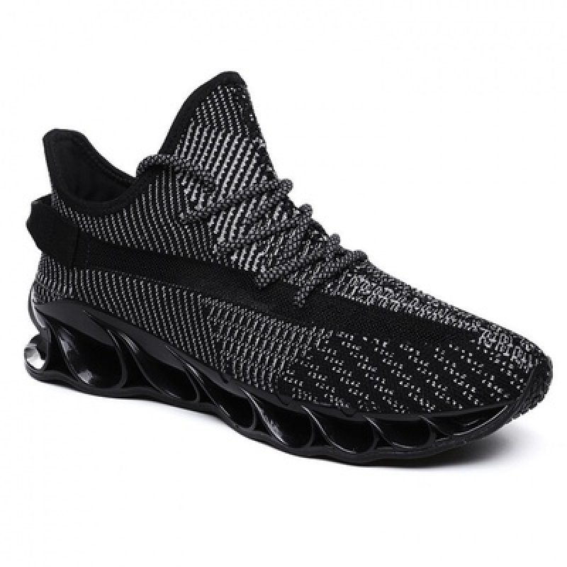 画像2:  Men's lace up new knife casual shoes sneakers メンズレースアップスニーカー　ジョギング シューズ (2)