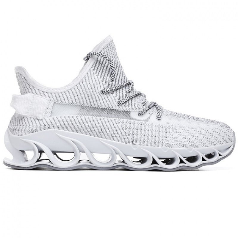 画像1:  Men's lace up new knife casual shoes sneakers メンズレースアップスニーカー　ジョギング シューズ (1)