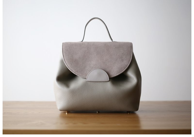 画像16:  woman’s French Style Tote Shoulder 2WAY bag 本革 レザートートショルダーフレンチスタイル２WAYバック　サイズ2種類S、M (16)