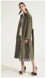 画像10: Women's  new temperament lapel single-breasted sleeves waist band width loose side slit long windbreaker long coatシングルブレストスリーブウエストバンドベルトサイドスリットロングウインドブレーカーロングトレンチコート  (10)