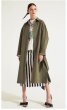 画像9: Women's  new temperament lapel single-breasted sleeves waist band width loose side slit long windbreaker long coatシングルブレストスリーブウエストバンドベルトサイドスリットロングウインドブレーカーロングトレンチコート  (9)