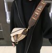 画像10:  woman’s new fur saddle bag small bag  Messenger bagTote Shoulder Bag 　ファー付きサドルショルダー斜め掛けバック　 (10)