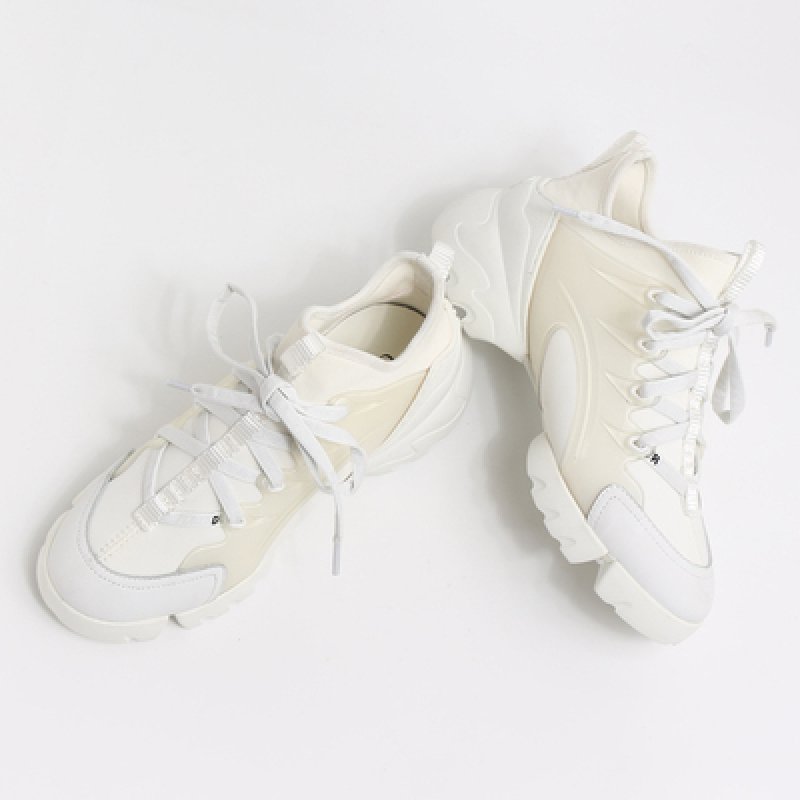 画像3:  women's leather  platform sports shoes slip-on sneakers shoes  　プラットフォームレザー　厚底スニーカー　 スリッポン (3)