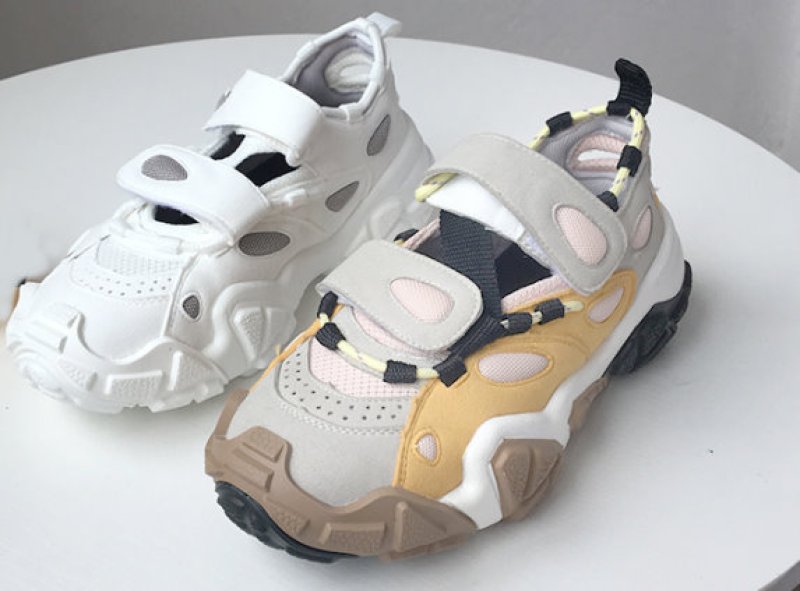 画像8:  women's   platform sports shoes slip-on sneakers shoes   プラットフォーム 厚底スニーカー  スリッポン (8)