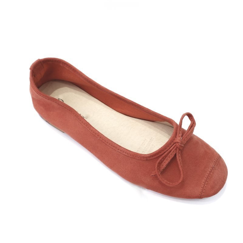 画像2: women's  candy color bow ins flat ballet shoes flat shoes キャンディーカラーフラットバレエシューズリボンパンプス　 (2)