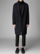 画像8: Men's  loose British over the knee thickening long coat メンズベーシックシンプルウールロングコート　コート　プラス大きなサイズ有 (8)