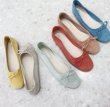 画像6: women's  candy color bow ins flat ballet shoes flat shoes キャンディーカラーフラットバレエシューズリボンパンプス　 (6)