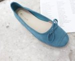 画像5: women's  candy color bow ins flat ballet shoes flat shoes キャンディーカラーフラットバレエシューズリボンパンプス　 (5)
