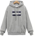 画像5: Men's Hooded sweater loose hood and velvet thickening Parker Trainer 　ロゴフーディパーカー　スエット　男女兼用　 (5)