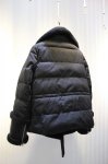 画像6: Women's real sheep fur, one down, combination, ladies fur coat　シープスキン毛皮＆ダウン組み合わせのコートジャケット (6)