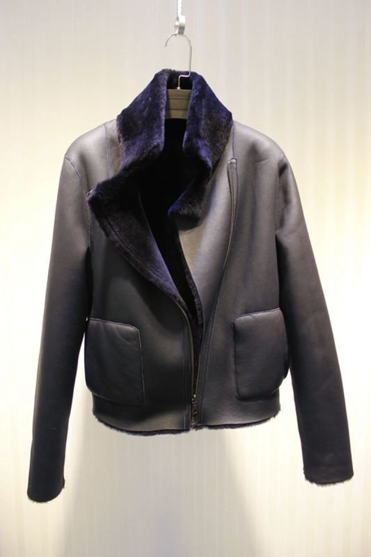 画像4: Women's real sheep high quality  imported Merino sheep fur one-sided wearing fur coat jacket  ハイクオリティーリアルシープスキンリバーシブルジャケット コート (4)