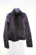 画像3: Women's real sheep high quality  imported Merino sheep fur one-sided wearing fur coat jacket　　ハイクオリティーリアルシープスキンリバーシブルジャケット　コート (3)