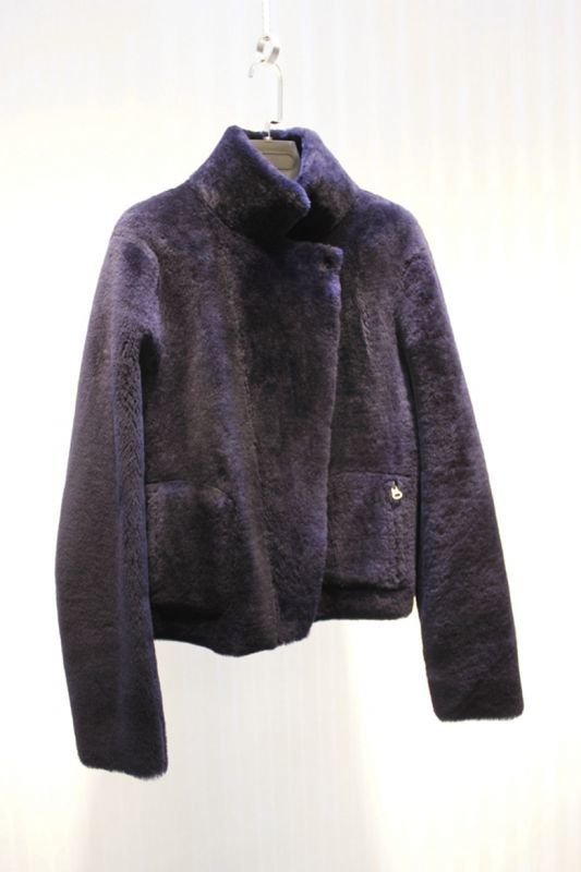 画像6: Women's real sheep high quality  imported Merino sheep fur one-sided wearing fur coat jacket  ハイクオリティーリアルシープスキンリバーシブルジャケット コート (6)