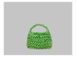 画像17:  woman’s  Hand-knitted satin  knot handbag bag ハンドメイドサテンシルクノットミニトートハンドバッグスモールハンドバック (17)