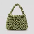 画像11:  woman’s  Hand-knitted satin  knot handbag bag ハンドメイドサテンシルクノットミニトートハンドバッグスモールハンドバック (11)