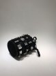 画像7:  woman’s rhinestone bucket bag handbag 　レザーラインストーンのバケツバッグトートバック　 (7)