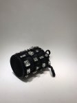 画像7:  woman’s rhinestone bucket bag handbag 　レザーラインストーンのバケツバッグトートバック　 (7)