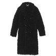 画像6: Women's  warm Australian long hair loose casual long windbreaker coat モコモコファーロングシンプルコート (6)