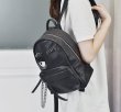 画像12:  woman’s soft leather Flirting Piercing faux-leather backpack totebag レザーポップウインクバックパック　リュック　デイバック　トートハンドバッグ (12)