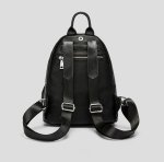 画像4:  woman’s pu leather Flirting Piercing personality backpack totebag レザーポップウインクバックパック　リュック　デイバック　トートハンドバッグ (4)