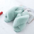 画像14: sheep fur one plush slippers Sandals　シープスキンファーモコモコサンダル スリッパ サボ ミュール (14)