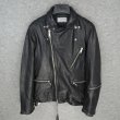 画像3:   Men's slim wash Pakistani first layer sheep leather jacket   coat 　メンズスリムシープスキンレザーライダースジャケット　コート (3)