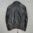 画像2:   Men's slim wash Pakistani first layer sheep leather jacket   coat 　メンズスリムシープスキンレザーライダースジャケット　コート (2)