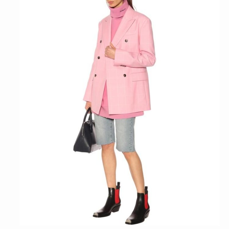 画像2:  women's  color matching Side Gore boots single boots ankle boots  single boots  本革レザーサイドゴアショートブーツ マーティンブーツ ブーティ (2)