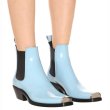画像8:  women's  color matching Side Gore boots single boots ankle boots  single boots  本革レザーサイドゴアショートブーツ マーティンブーツ　ブーティ (8)