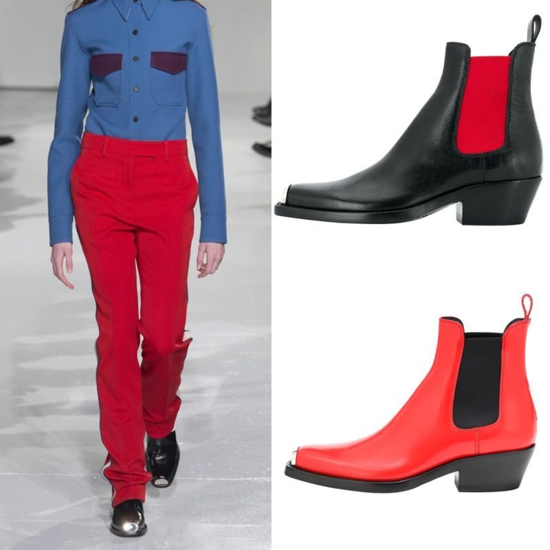 画像1:  women's  color matching Side Gore boots single boots ankle boots  single boots  本革レザーサイドゴアショートブーツ マーティンブーツ　ブーティ (1)
