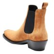 画像19:  women's  color matching Side Gore boots single boots ankle boots  single boots  本革レザーサイドゴアショートブーツ マーティンブーツ　ブーティ (19)