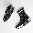 画像3:  women's five-pointed star stretch boots short boots  single boots ankle boots  single boots　スター柄ストレッチソックスショートブーツ ブーティ スニーカー (3)