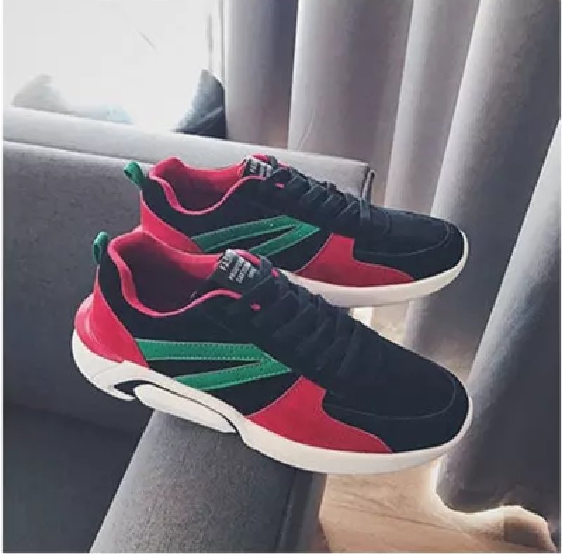 画像7:  Men's  leather lace up sneakers　casual shoes　レザーレースアップ本革レザースニーカー　カジュアル シューズ (7)