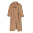 画像16: Women's  wool handmade double-sided cashmere coat long coat Jacket　ウール＆カシミアルーズシルエットコート　ジャケット (16)