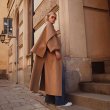 画像11: Women's  wool handmade double-sided cashmere coat long coat Jacket　ウール＆カシミアルーズシルエットコート　ジャケット (11)