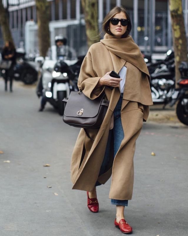 画像12: Women's  wool handmade double-sided cashmere coat long coat Jacket ウール&カシミアルーズシルエットコート ジャケット (12)