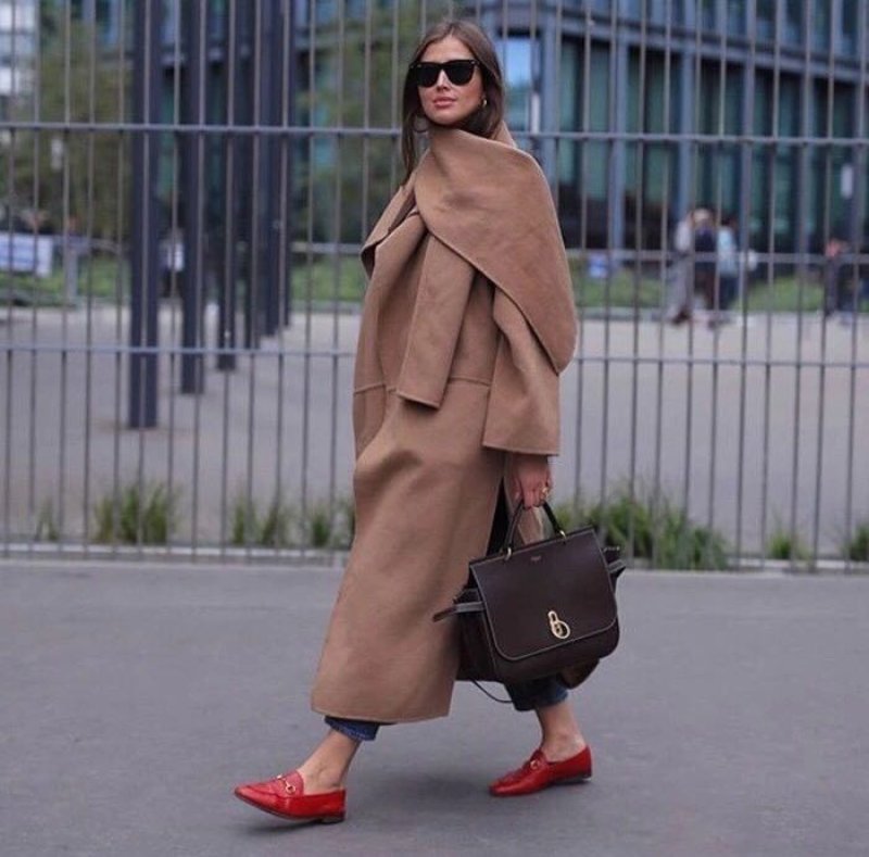 画像10: Women's  wool handmade double-sided cashmere coat long coat Jacket ウール&カシミアルーズシルエットコート ジャケット (10)