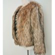 画像4: Women's  fake fox fur   long-sleeved  coat  jacket  エコ フォックスファーハーフコート　ジャケット　プラス大きなサイズあり (4)