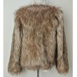 画像3: Women's  fake fox fur   long-sleeved  coat  jacket  エコ フォックスファーハーフコート　ジャケット　プラス大きなサイズあり (3)