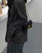 画像8:  woman’ small waist bag female belt mobile phone bag crossbody bag 　チェーン付き２WAY  クロスボディーメッセンジャーバッグチェストバッグ　ウエストバック (8)