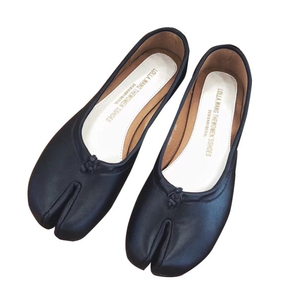 画像1: women's tabi Valley flat shoespumps shoes  足袋tabiバレーフラット パンプスシューズ  (1)